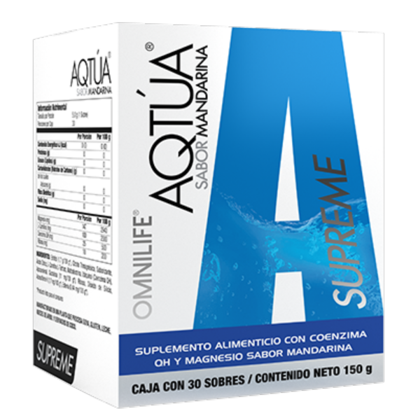 Aqtua Supreme, Caja con 30 sobres